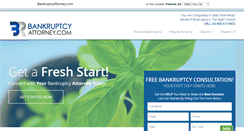 Desktop Screenshot of bankruptcyattorney.com